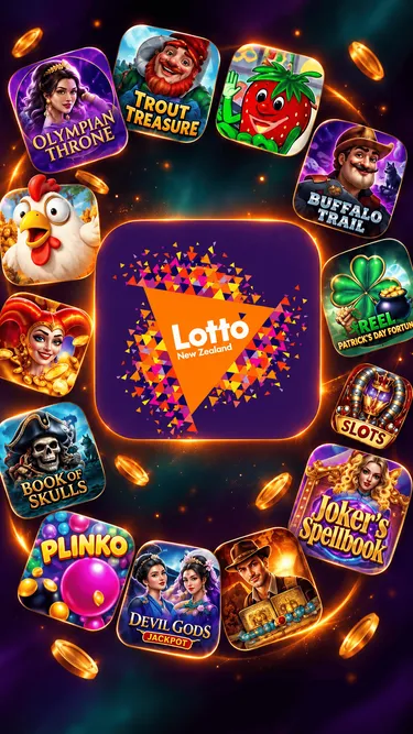 Lotto NZ Casino Screenshot